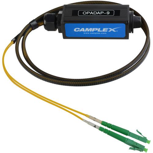 Camplex OPADAP-9 opticalCON Duo APC to Two LC APC Breakout Adapter