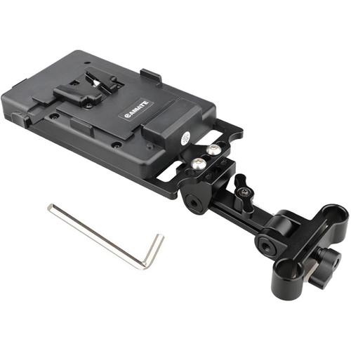 CAMVATE V-Lock Battery Plate with Power Supply Splitter