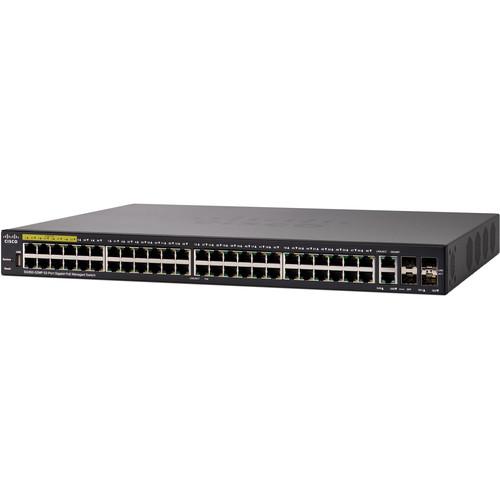 Cisco SG350-52MP 350 Series 52-Port PoE Managed Gigabit Ethernet Switch