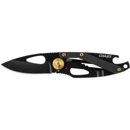 COAST FX200 Frame Lock Knife with Bottle Opener and Pocket Money Clip
