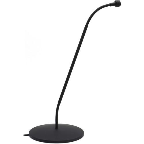 Earthworks Cardioid Table Top 10" Gooseneck Microphone With Integrated Base, Black - 150Hz-30Khz