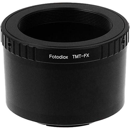 FotodioX Lens Mount Adapter for T-Mount T T-2 Screw Mount SLR Lens to Fujifilm Fuji X-Series Mirrorless Camera Body