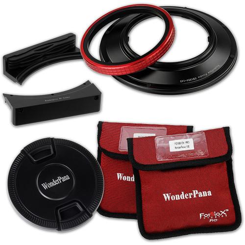 FotodioX Wonderpana 66 System Kit with 6.6" Wide Rectangular Filter Holder Bracket for Sigma 12-24mm f 4.5-5.6 EX DG IF HSM Aspherical Ultra Wide Angle Zoom Lens