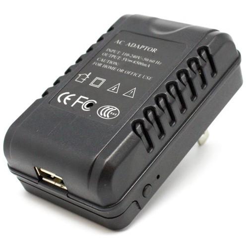 KJB Security Products SleuthGear Zone Shield EZ Wi-Fi USB AC Adapter with 1080p Covert Camera & DVR