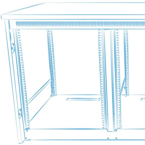 Middle Atlantic C5-MK31-3 Millwork Drawings & Hardware for C5-FF31-3 C5 Series Frame