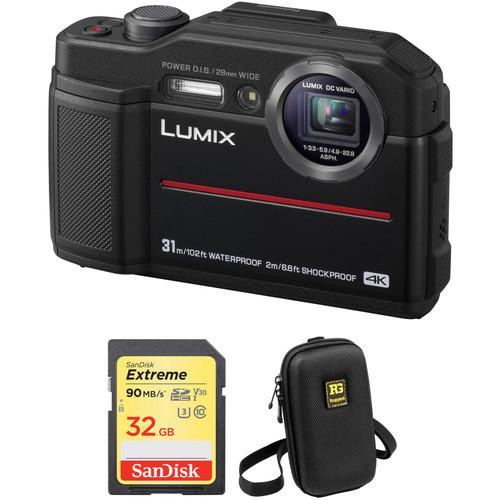 Panasonic DC-TS7 Digital Camera with Accessories Kit