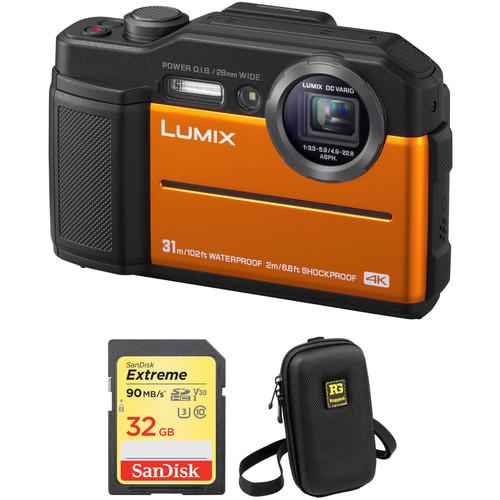 Panasonic DC-TS7 Digital Camera with Accessories Kit