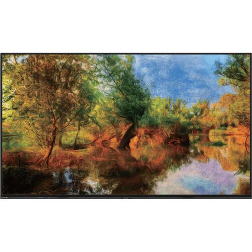 Sharp 70" Class Commercial LCD Display UHD with 400 CD M2 Brightness and 3000:1 Contrast Ratio