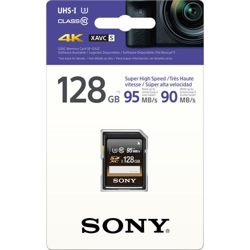 Sony 128GB SF-G1UZ UHS-I SDXC Memory Card