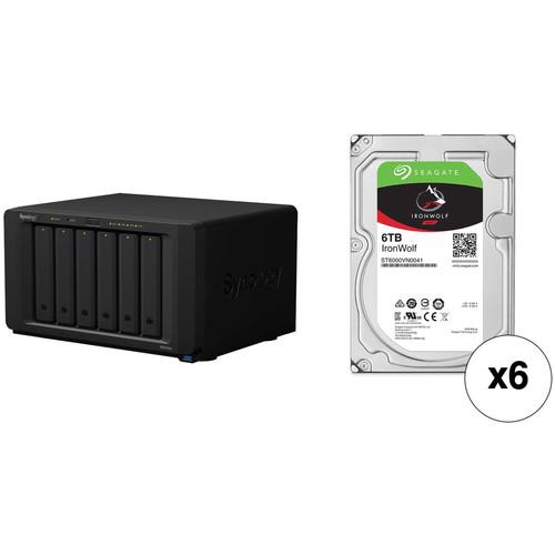 Synology DiskStation 36TB DS3018xs 6-Bay NAS Enclosure Kit with Seagate NAS Drives