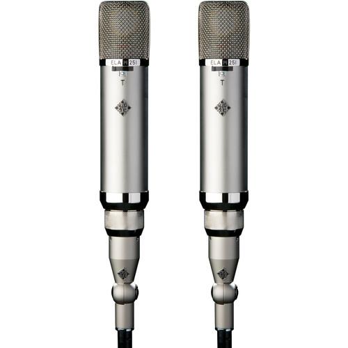 Telefunken ELA M 251T Stereo Set Large-Diaphragm Tube Condenser Microphones