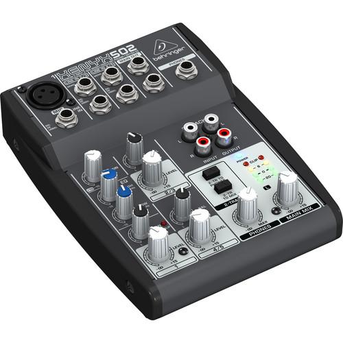 Behringer XENYX 502 5-Channel Compact Audio Mixer