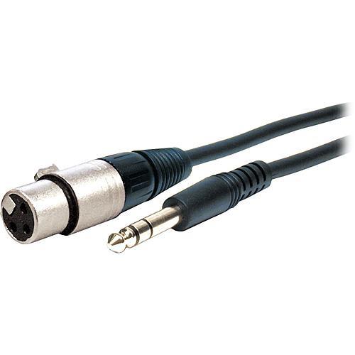 Comprehensive Standard Series 1 4" TRS to 3-Pin XLR Female Cable