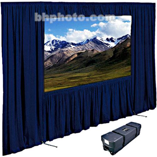 Draper Dress Kit for Ultimate Folding Projection Screen with Case - 112 x 196" - Navy