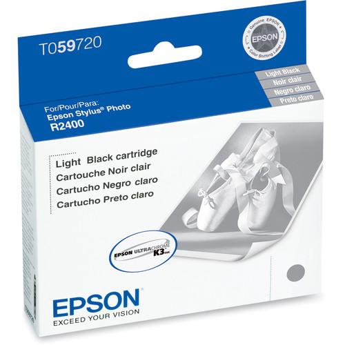 Epson UltraChrome K3 Light Black Ink Cartridge for Stylus Photo R2400 Printer