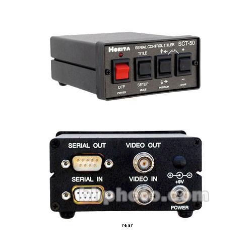 Horita SCT-50 PC Serial Control Rack Mount Titler