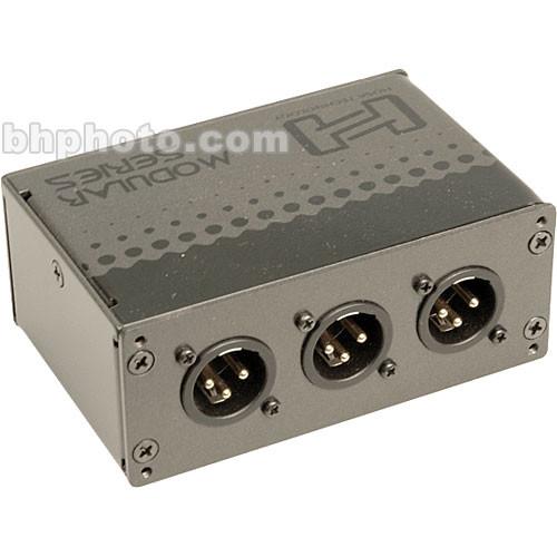 Hosa Technology MXL-369 Patch Module - 3 Point Straight Through Patchbay with Balanced XLR Connectors