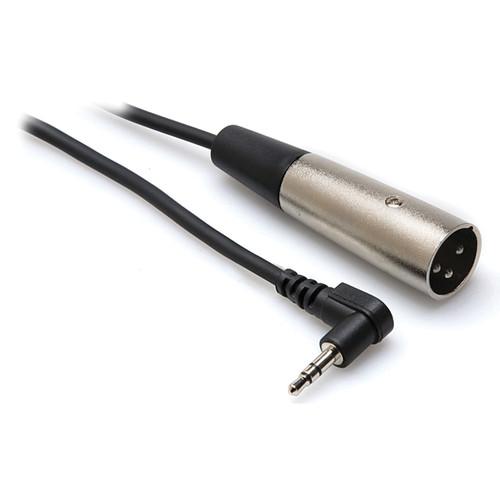 Hosa Technology Stereo 3.5mm Mini Right-Angle Male to XLR Male Cable