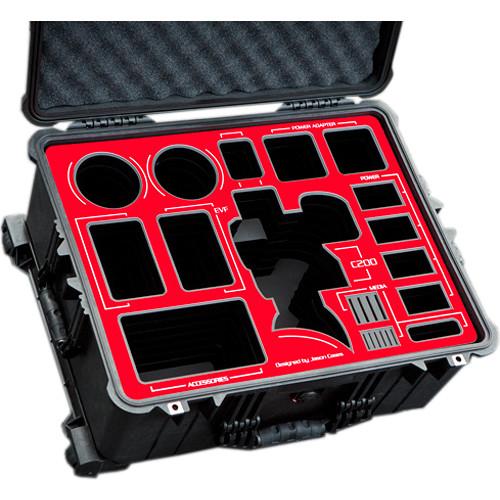 Jason Cases Canon C200 Case with Red Overlay