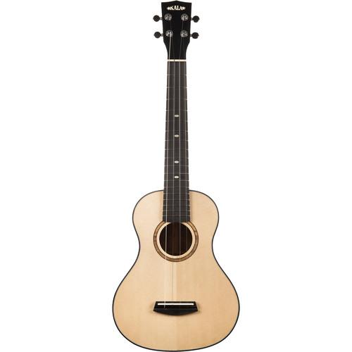 KALA STMR-ST Spruce Myrtle Super Tenor Ukulele with Hard Case and Humidifier