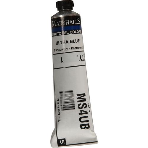 Marshall Retouching Oil Color Paint: Ultra Blue - 3 4x4" Tube