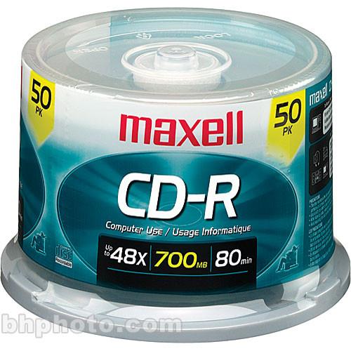 Maxell CD-R 700MB Write Once Recordable Disc