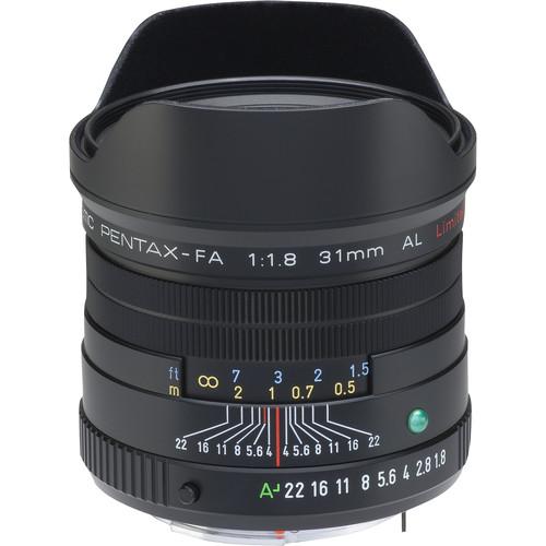 Pentax smcP FA 31mm f 1.8 Limited Lens