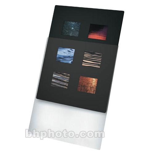Print File Overmat - 11 x 14" - Holds Six 6x7cm Transparencies - 10 Pack