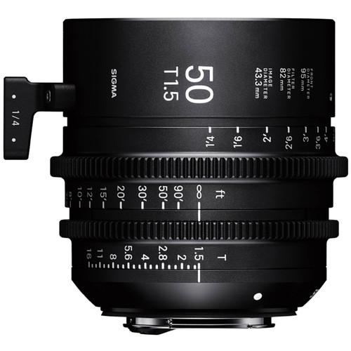 Sigma 50mm T1.5 Fully Luminous FF High-Speed Prime