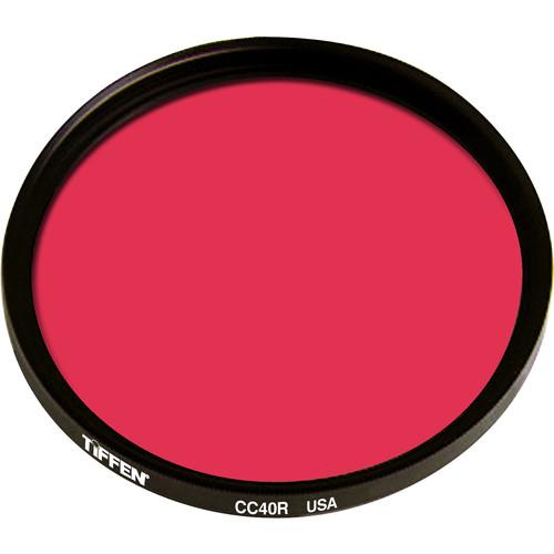 Tiffen 4.5" Round CC40R Red Filter