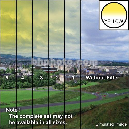Tiffen 4 x 5.65" 5 Yellow Soft-Edge Graduated Filter