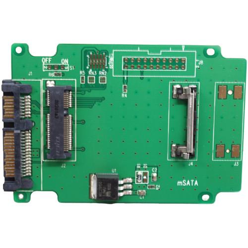 Aleratec 50mm mSATA SSD to SATA Adapter, Aleratec, 50mm, mSATA, SSD, to, SATA, Adapter