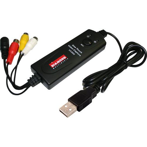Diamond VC500 One Touch USB Video & Audio Capture for Windows