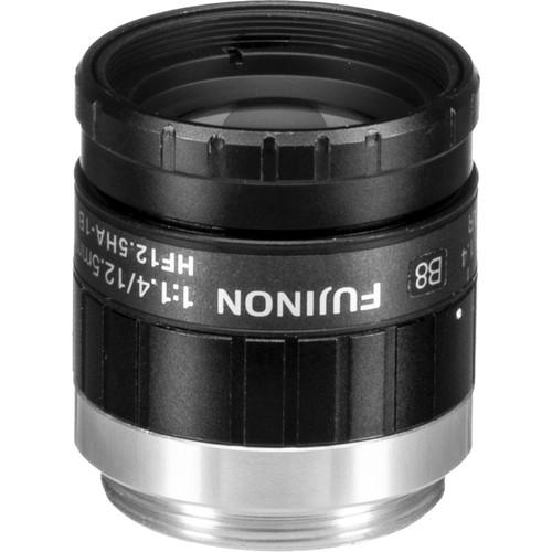 Fujinon HF12.5HA-1B 12.5mm f 1.4 Fixed Focal Lens with C-Mount and Locking Iris Focus for 2 3-Inch CCD, Industrial and Machine Vision