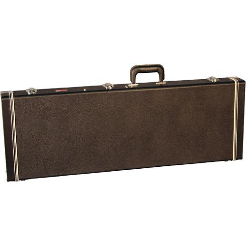Gator Cases Deluxe Wood Case for Jaguar, Jagmaster and Jazzmaster Style Guitars