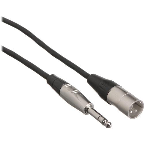 Hosa Technology Balanced 1 4" TRS Male to 3-Pin XLR Male Audio Cable