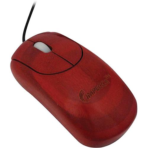Impecca Custom Carved Designer Bamboo Mouse