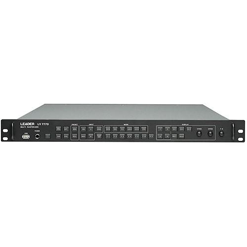 Leader LV7770 Multi SDI Rasterizer