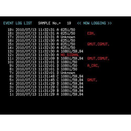 Leader Status Option for LV 5381 Multi SDI Monitor