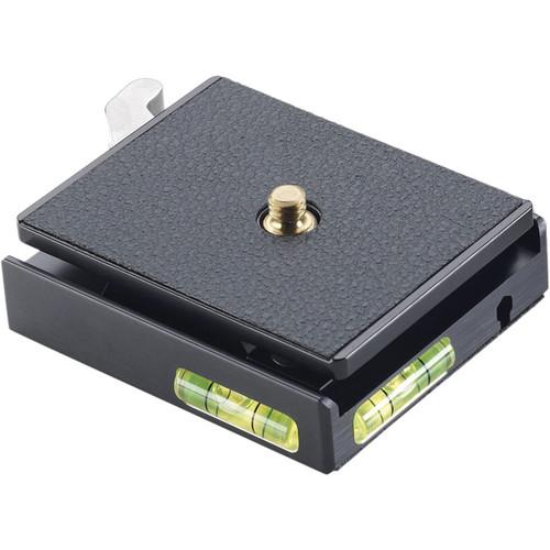 Linhof Quickfix I Small Quick Release Adapter with Plate & Bubble Levels