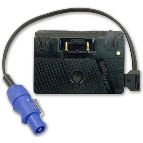 Mole-Richardson Gold Mount Battery Bracket with Cable