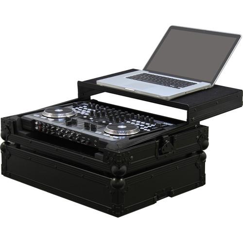 Odyssey Innovative Designs FZGSTKS4BL Traktor Kontrol S4 American Audio VMS4 Black Label Glide Style Case