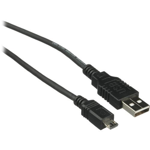 Pearstone USB 2.0 Type A Male to Micro Type B Male Cable - 6