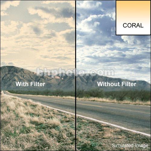 Tiffen 2 x 2" 1 Coral Soft-Edge Graduated Filter