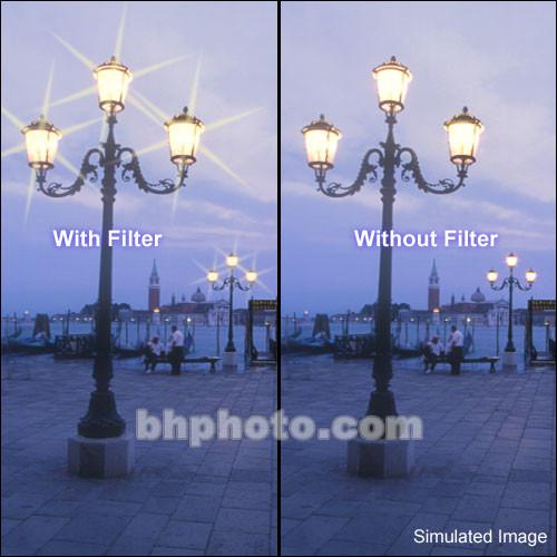 Tiffen 4 x 5" 6 Point 2mm Grid Star Effect Glass Filter