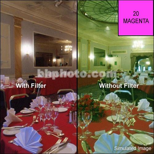 Tiffen 5 x 6" CC20M Magenta Filter