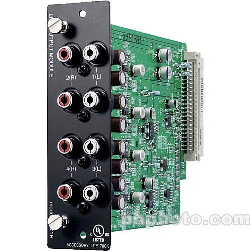 Toa Electronics D-971R - 4 x Unbalanced Line Output Module for D-901 and DP-K1