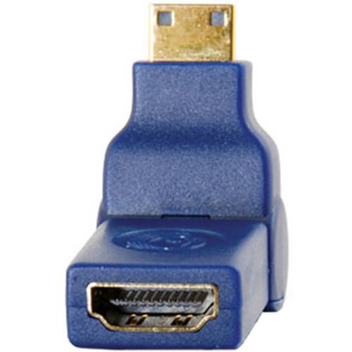 C2G Velocity 90 Deg Rotating HDMI Female to HDMI Mini Male Port Saver Adapter