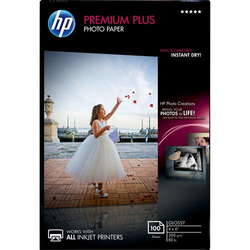 HP Premium Plus Photo Paper, Glossy