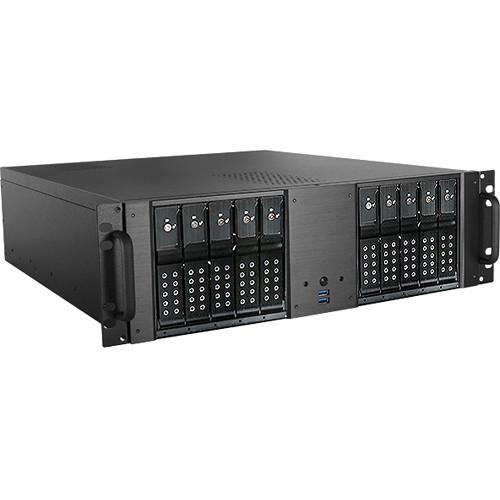iStarUSA D-3100HN 3U Compact 10 x 3.5" HDD Bay Trayless Hotswap microATX Chassis
